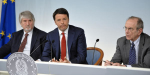 Conferenza stampa al termine del Consiglio  dei Ministri