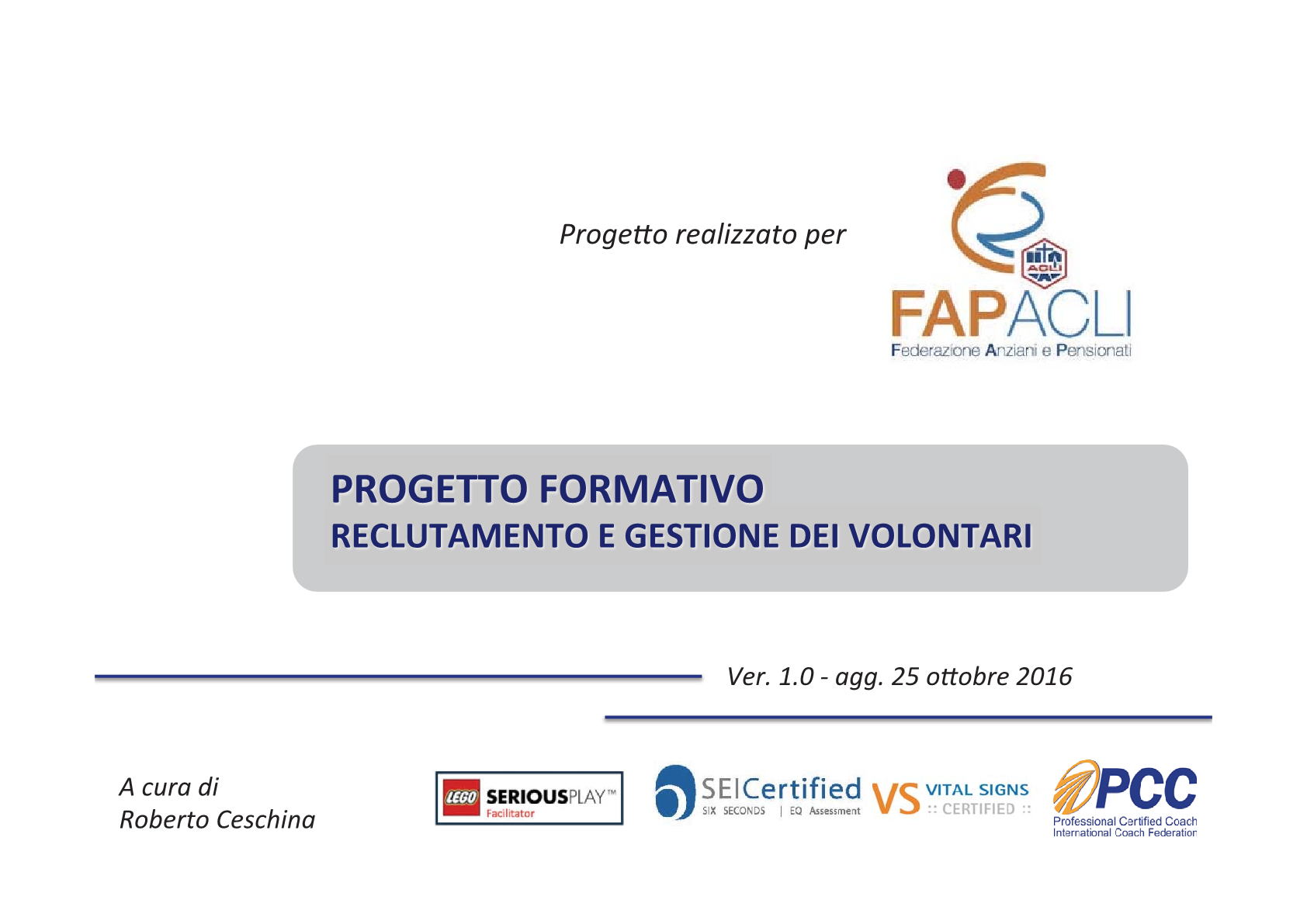 formazione defin Fap 20179